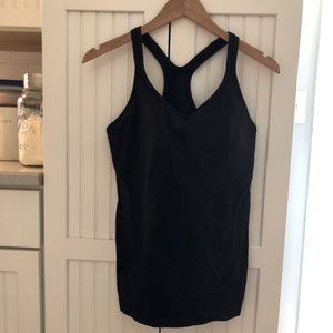 Lululemon EBB to the street tank. Charcoal grey 10